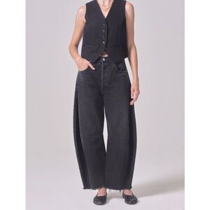 Citizens of Humanity HORSESHOE jeans Sonnet Black 24 25 XS 0 2